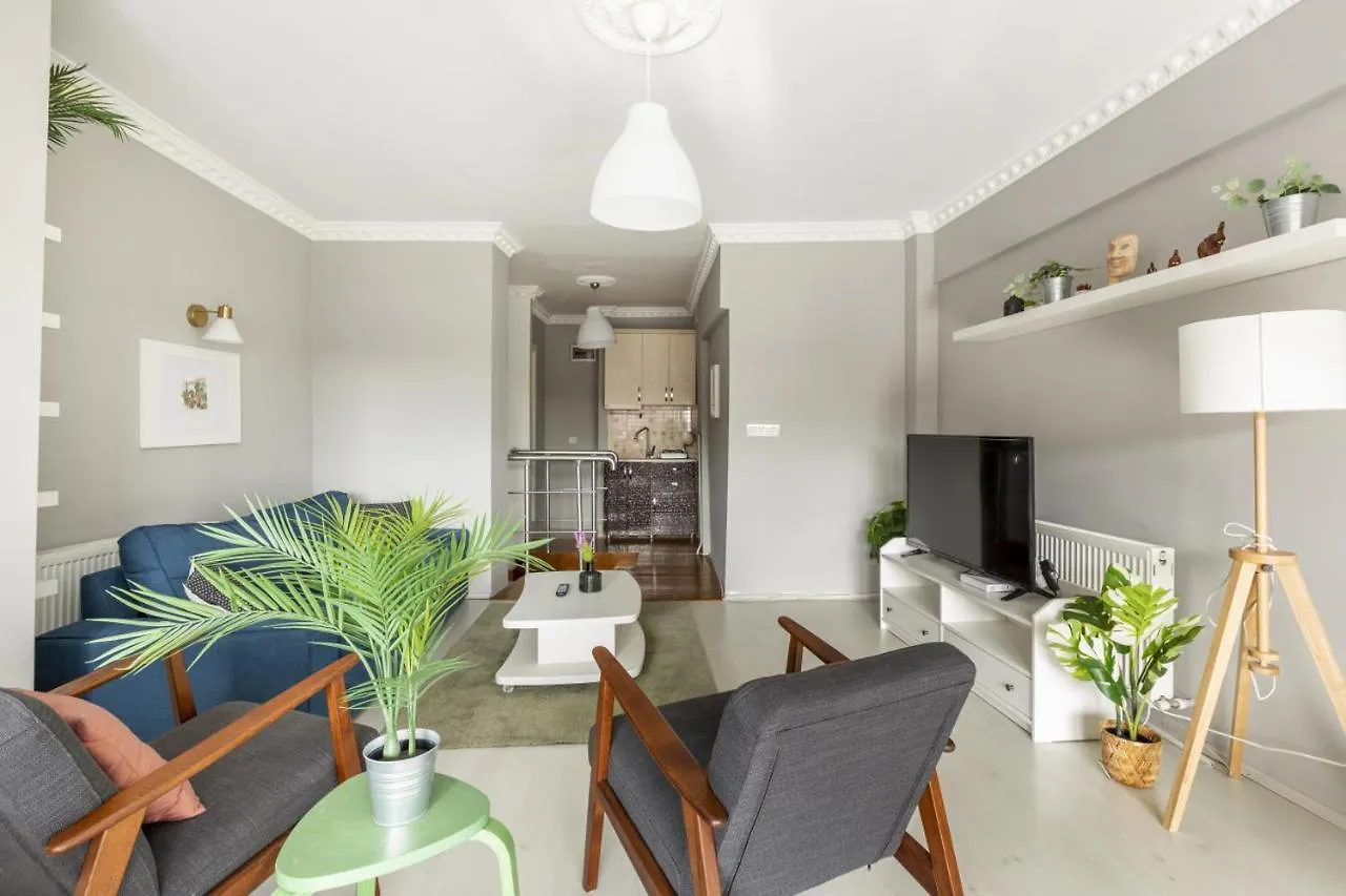 Appartamento Charming Besiktas Flat With A Lovely Terrace Provincia di Provincia di Istanbul
